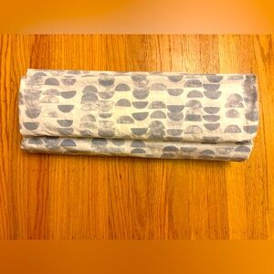 West Elm Organic Stamped Duvet Cover and Sham Twin